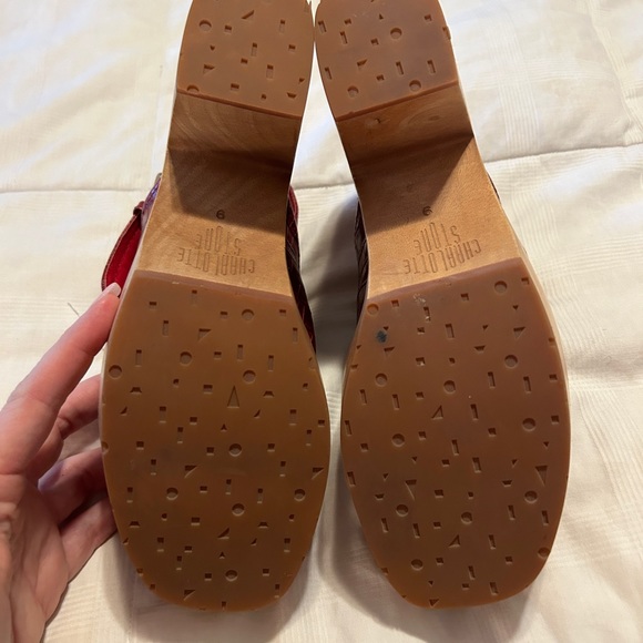 Charlotte Stone size 9 Bonnie in red crocodile leather - Picture 8 of 11